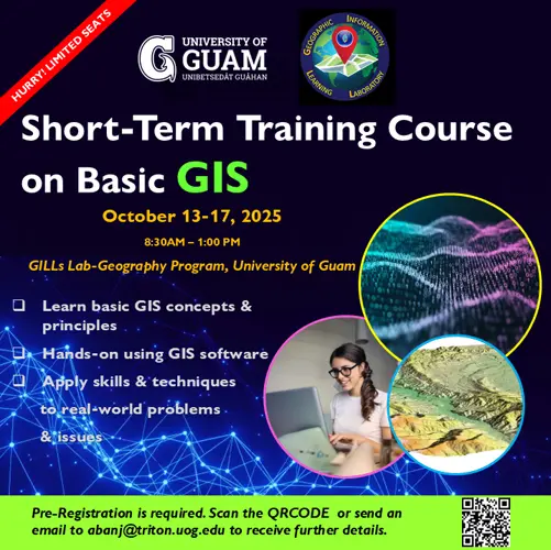 University of Guam hosts Introductory GIS Training Course in October