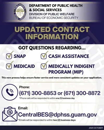 Public Health streamlines contacts for Public Assistance programs