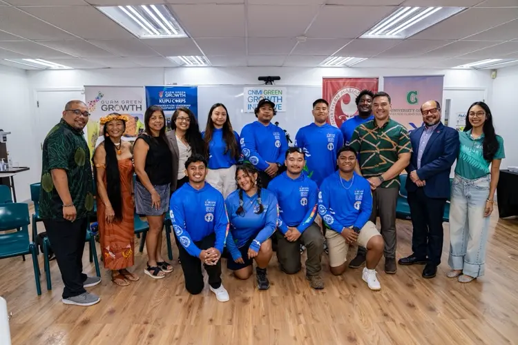 UOG and Northern Marianas College launch Kupu Conservation Corps in Saipan to strengthen Pacific Green Workforce