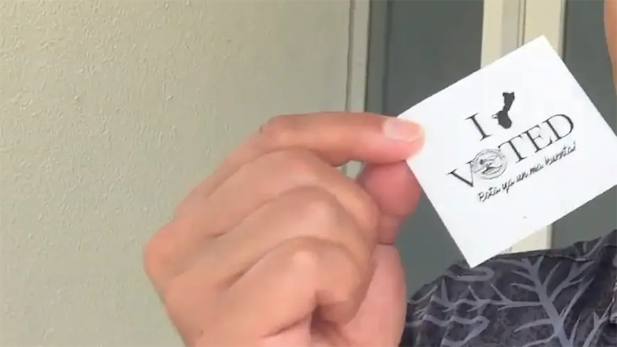 'I Voted' sticker design contest aims to promote civic duty among students