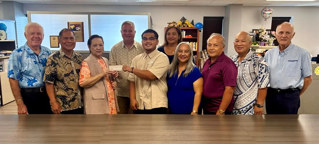 University of the Philippines Alumni – Guam supports GCA Trades Academy student