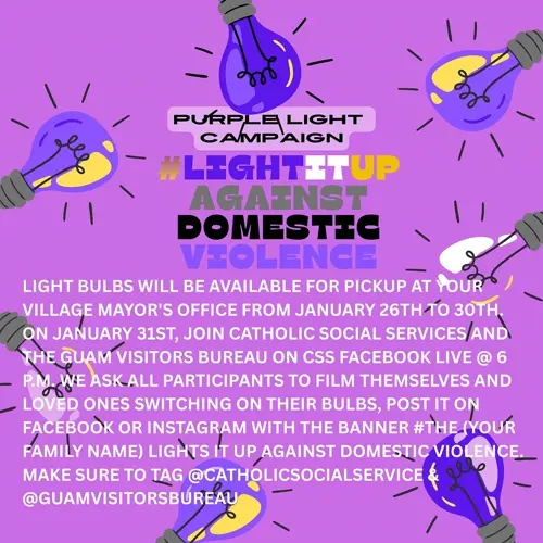 Light It Up Against Domestic Violence