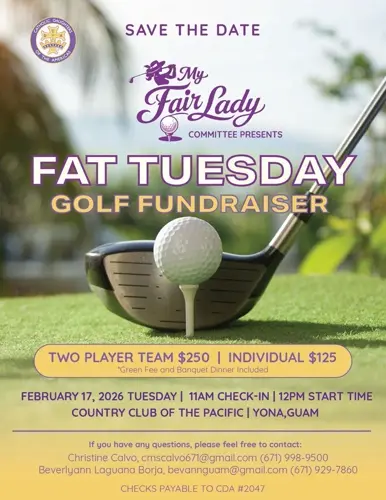 Fat Tuesday Golf Fundraiser