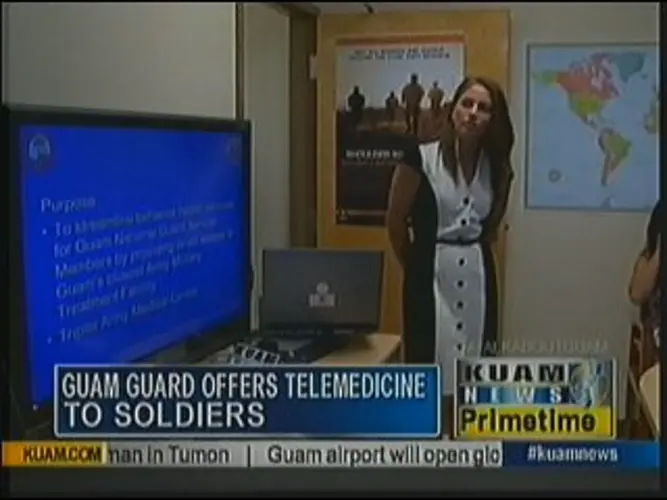 Guam Guard offers telemedicine to soldiers