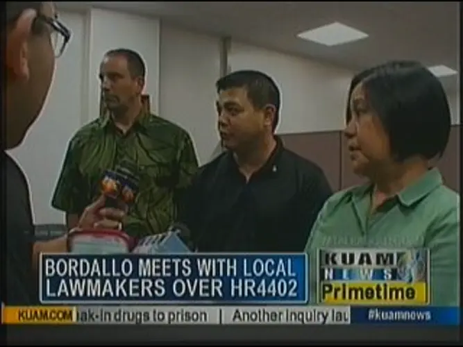 Bordallo meeting with leaders about military buildup