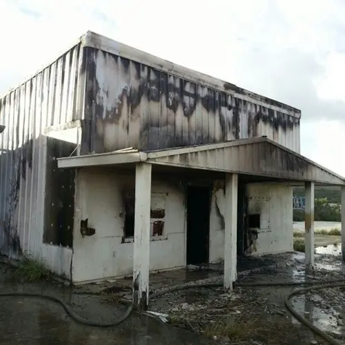 Arson possible in Harmon building fire