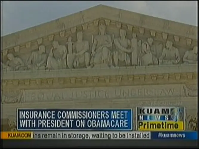 Insurance commissioners meet with Obama