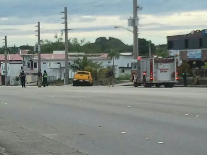 Crash in Tamuning