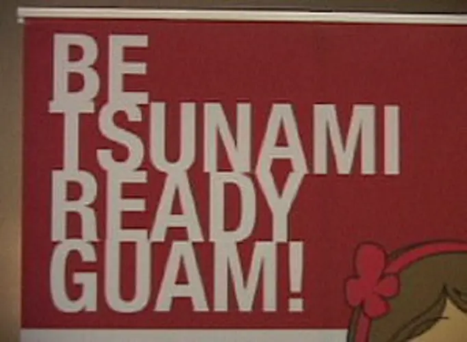 Tsunami and earthquake training held in Tumon