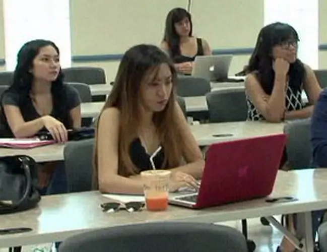 UOG students conducting election polls