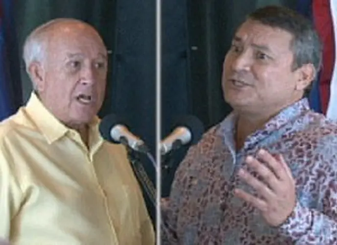 Calvo & Gutierrez face off in fiery debate