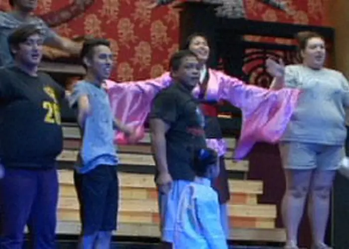 Local players performing Disney's "Mulan Jr."