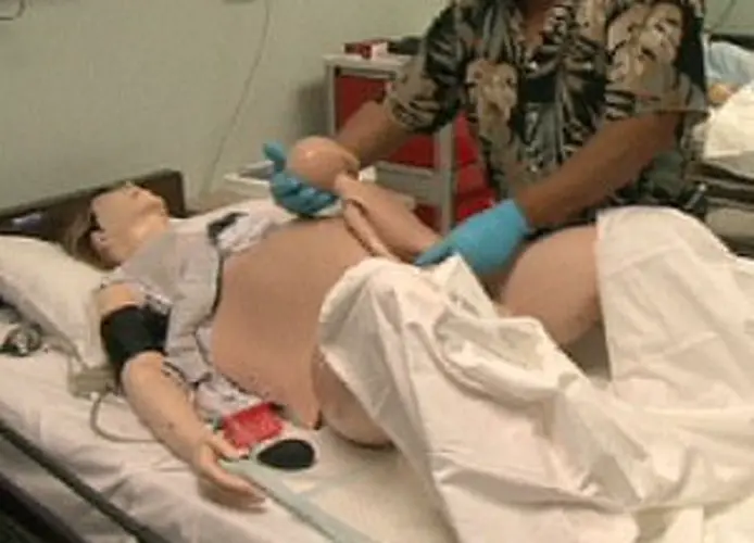UOG enhances nursing program with "Sim-Mom"