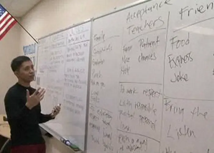 Teacher finds inspiration in spoken word poetry