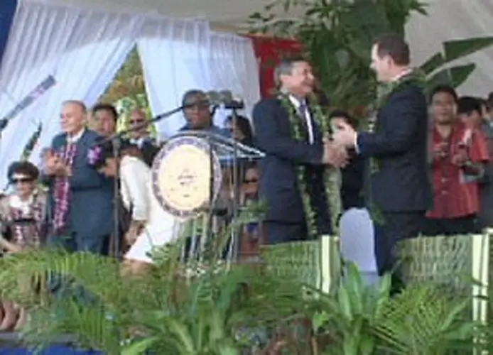 Calvo & Tenorio sworn-in for second term