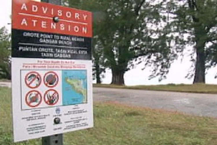 Be aware of beach policy at Sumay