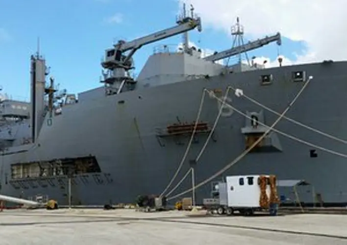 Cabras Marine Corp. hard at work