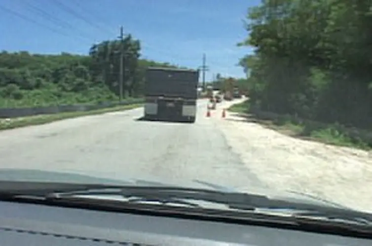 The road to Layon is cause for concern