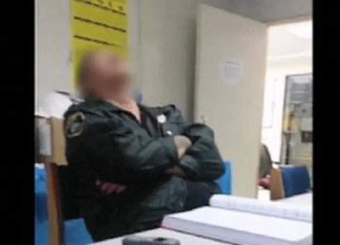 Video captures Port Police sleeping at work