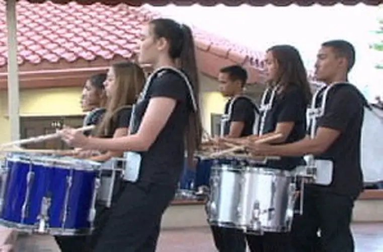 Dolphins Drum Line taking goodwill trip to Palau