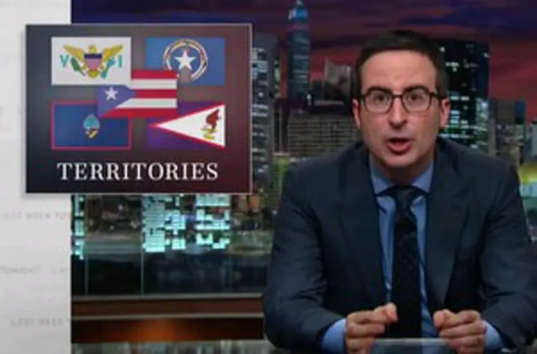 John Oliver sheds light on voting rights of US territories