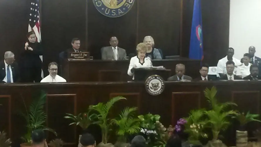 Bordallo presents agenda in Washington