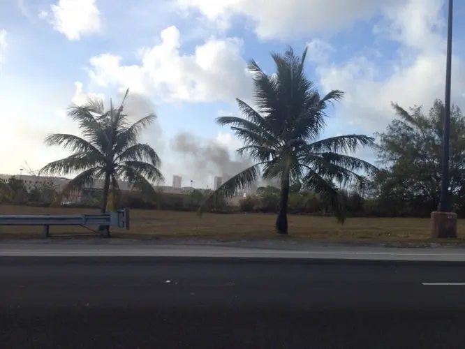 Fire set at former Goodwill building