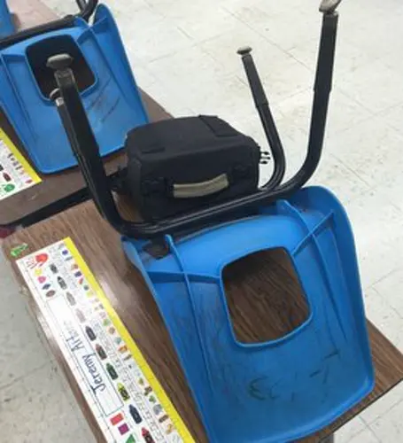 Wettengel Elementary School vandalized during storm