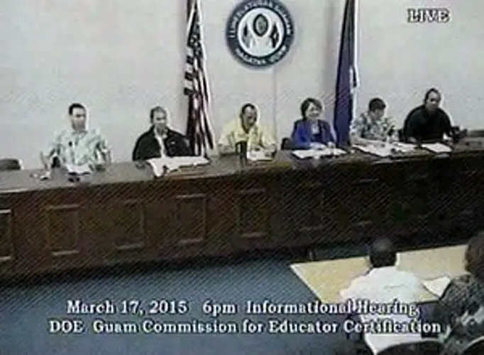 Hearing debates virtues of law revoking teacher certification