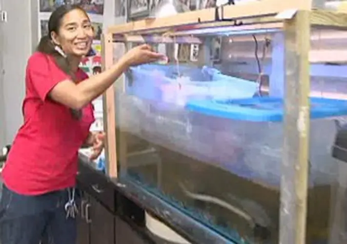 Blas shares her love for the environment with students