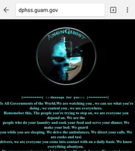 Public Health's website hacked over the weekend