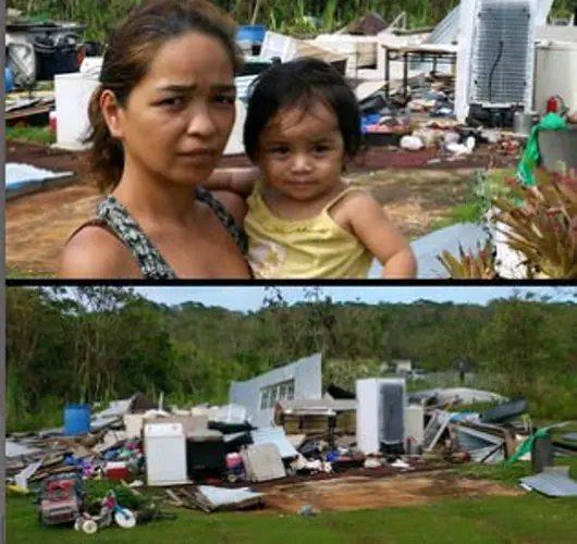 Hundreds still homeless after Typhoon Dolphin