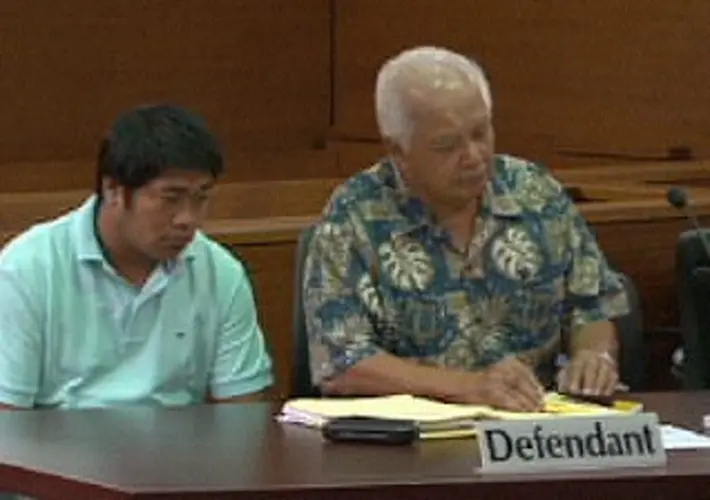 Defendant takes the stand in rape trial