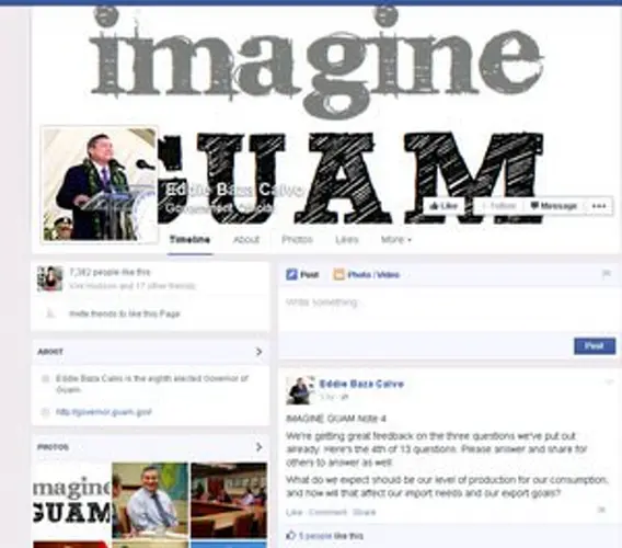 Governor Calvo needs your help to plan Guam's future