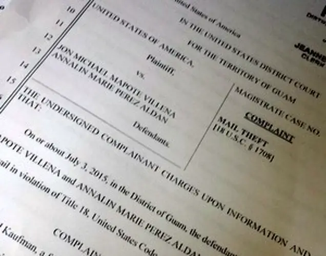Two charged with mail theft for raiding P.O. boxes