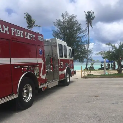 Local and military personnel search for missing Marine