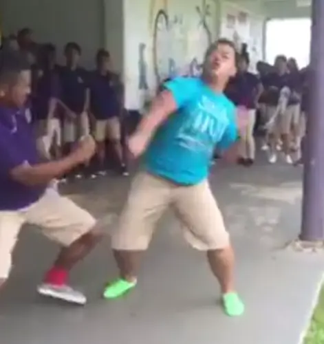 Facebook video captures high school fight