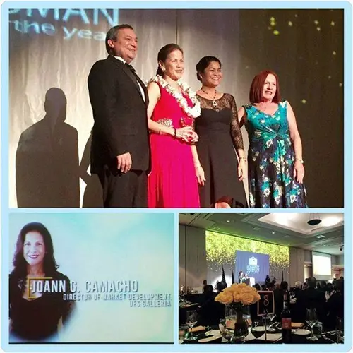 Former first lady Camacho named Businesswoman of the Year