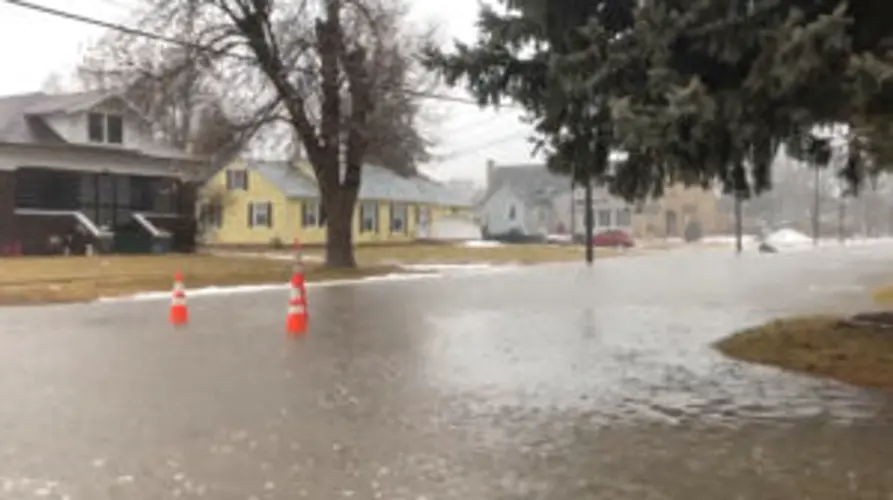 Road Flooding Over Quickly in Northeast Nebraska