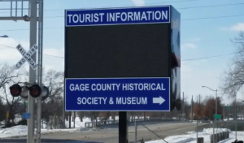 Gage County Historical Museum Now Sporting New Message Board