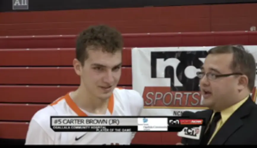 Carter Brown leads Ogallala to quarterfinal comeback