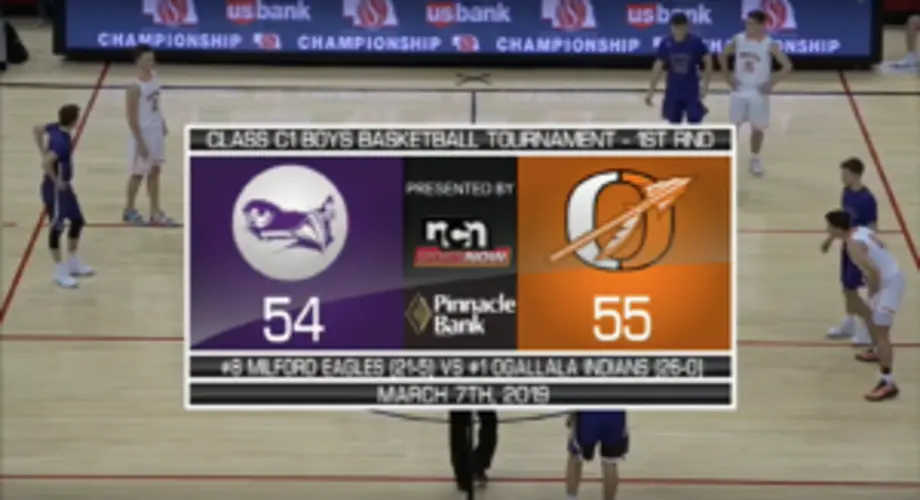 #1 Ogallala survives scare, advances to C1 semis