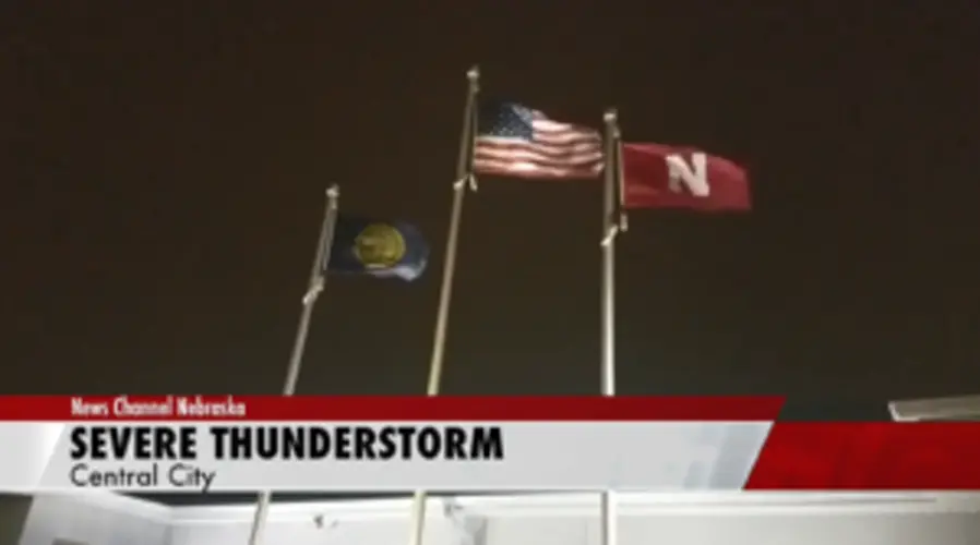 Central City sees severe weather