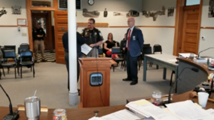 Gage County Sheriff Honored for Support of Guard and Reserve