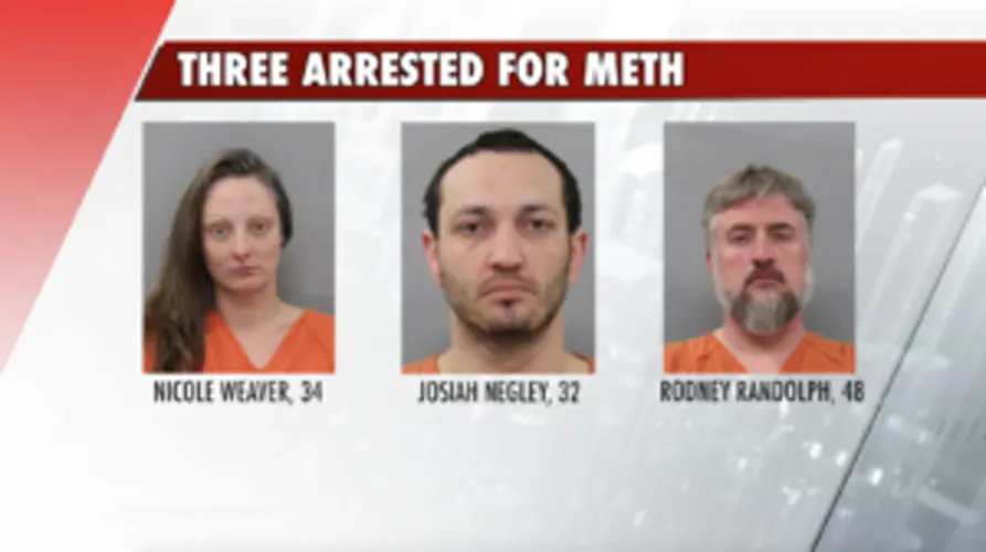 Three Kearneyites arrested for selling meth