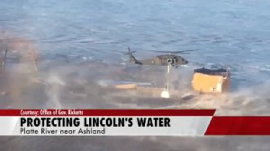 The National Guard is protecting Lincoln water