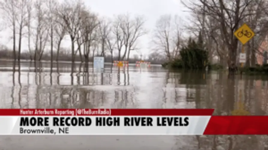 New Missouri River level records set at Brownville