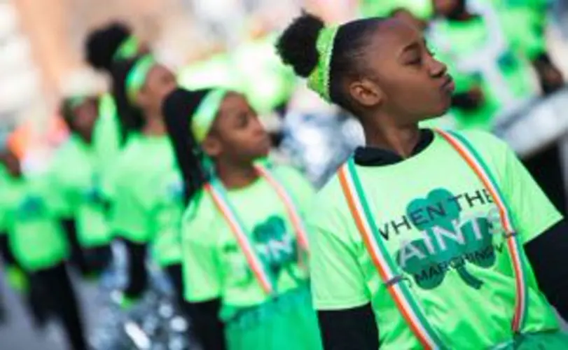 People line sunny downtown streets for luck o' the Irish at 141st-annual St. Patrick's Day Parade