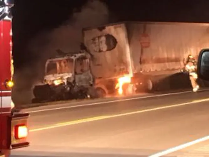 Fiery Fatality On Alternate Flood Route South of Nebraska City