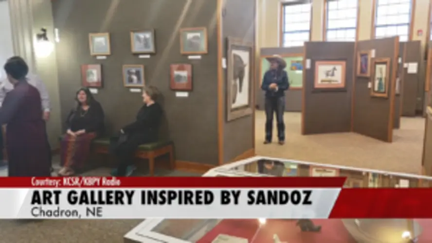 CSC opens gallery inspired by Mari Sandoz love of horses